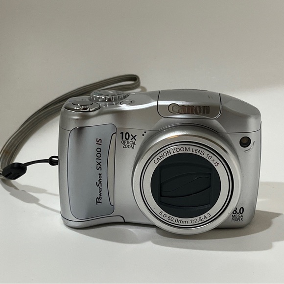 Canon PowerShot SX100 IS 10x Optical Zoom Digital Camera,8mp - Picture 1 of 14